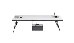 CLARA Series White Conference Table