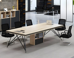 CLARA Series  Natural oak Conference Table