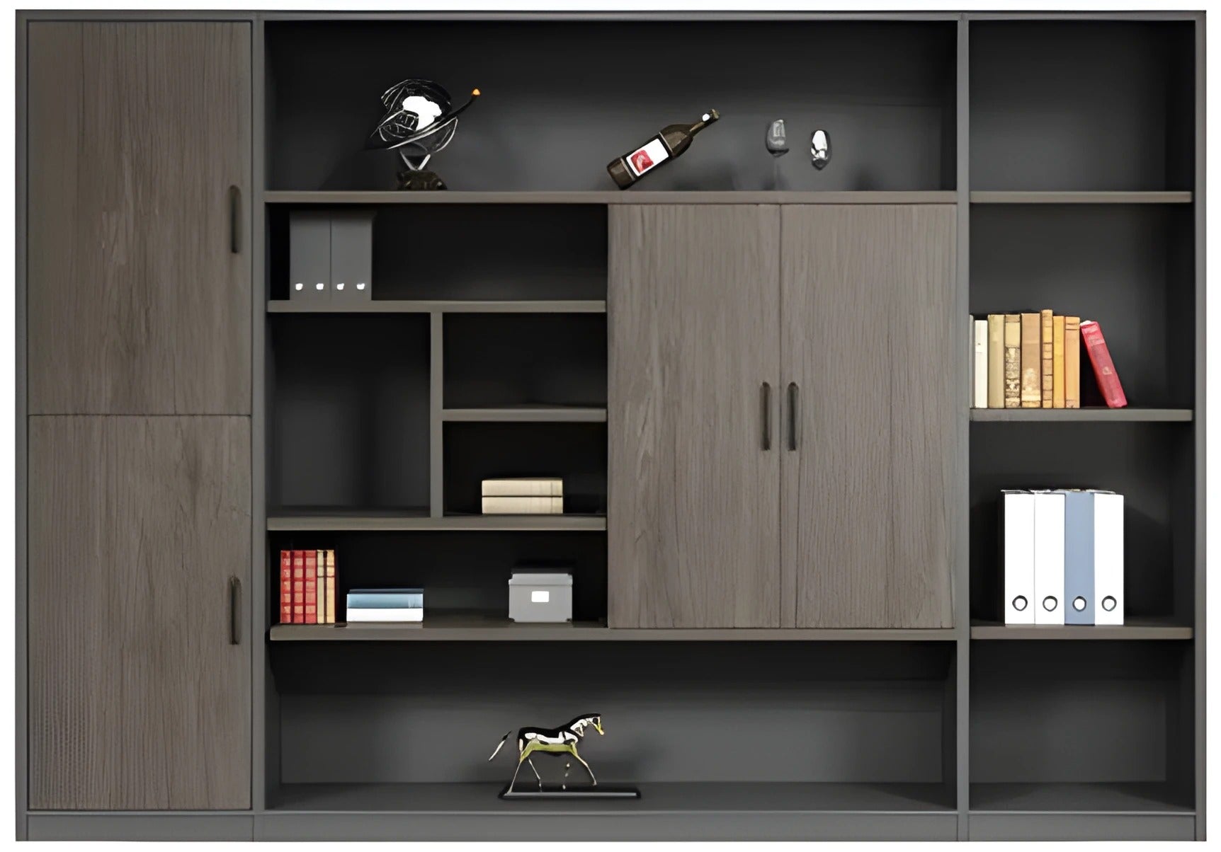 VALDORIS Office Wall Shelving Unit