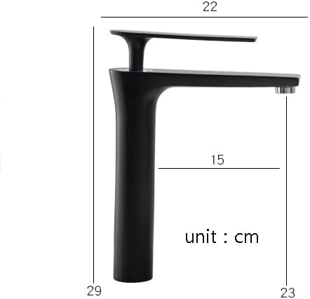 AquaFlow Tall Bathroom Vanity Faucet