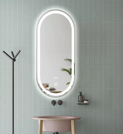 SERENIVA Oval LED Mirror