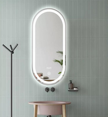 SERENIVA Oval LED Mirror