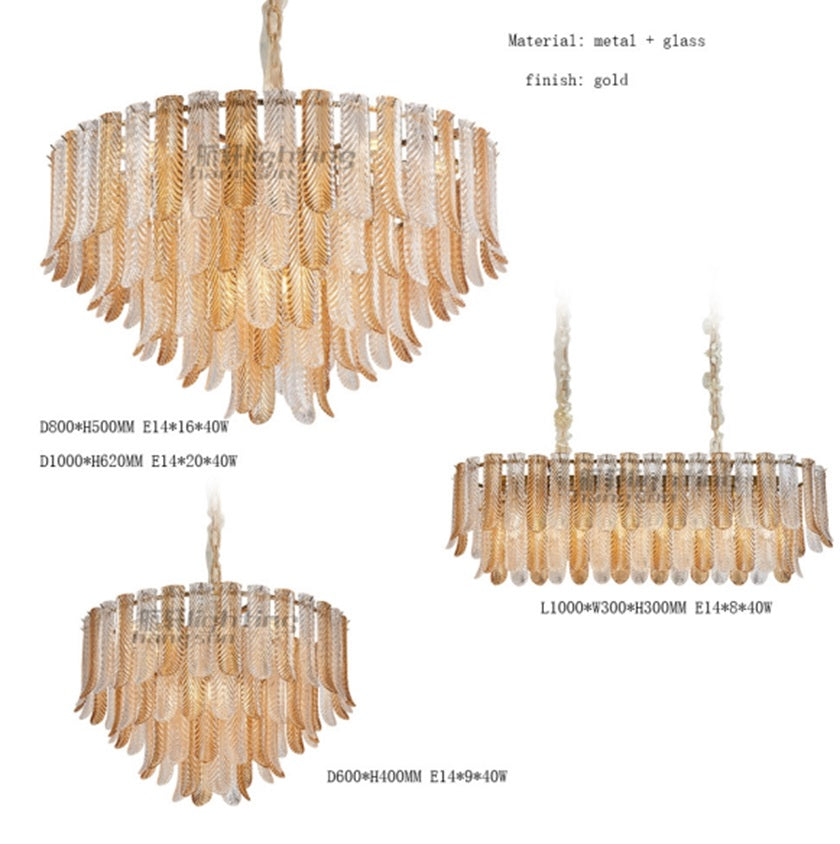 CHANTEAU Luxury Crystal Chandelier