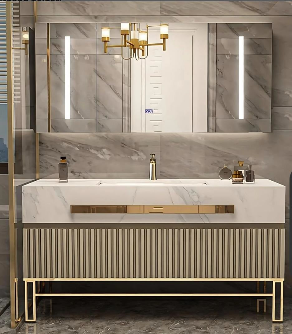 GOLD GLAM Bathroom Vanity