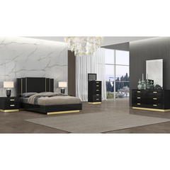 Desire mirrored LED Bed Set