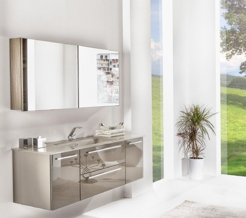 Luxe Sanctum Bathroom Vanity by Armadi Art