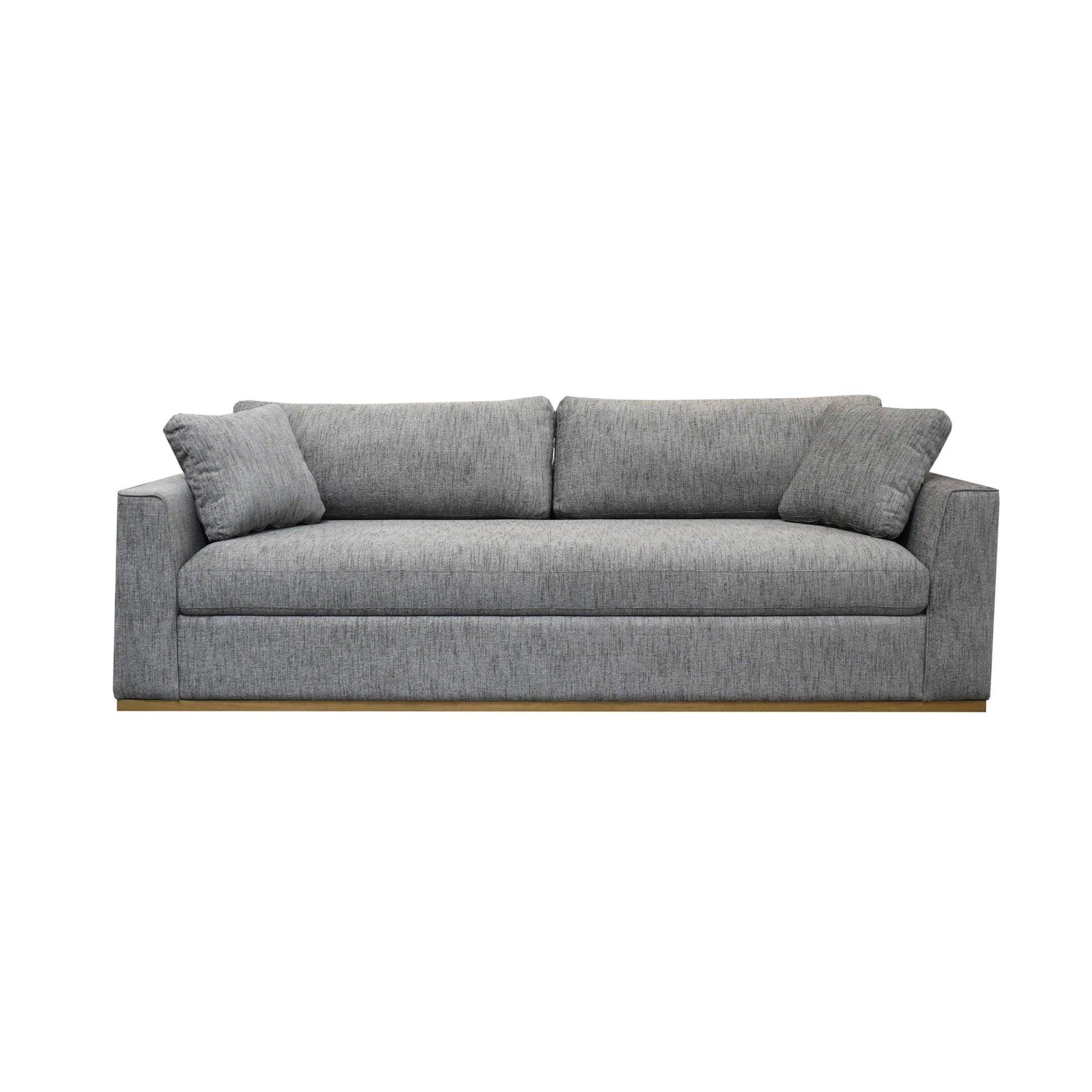 ANDERSON Woven Charcoal Sofa - Northern Interiors