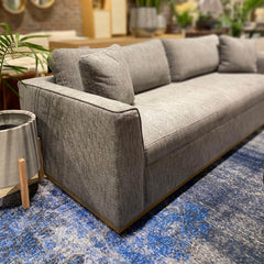 ANDERSON Woven Charcoal Sofa - Northern Interiors