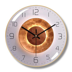 Burning Star Modern Wall Clock - Northern Interiors