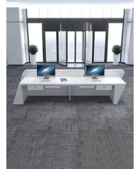 Camber Modern LED Reception Desk - Northern Interiors