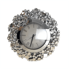 Crystal Diamond Modern Luxury Wall Clock - Northern Interiors