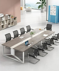 AshTech Modern Rectangular Conference Table