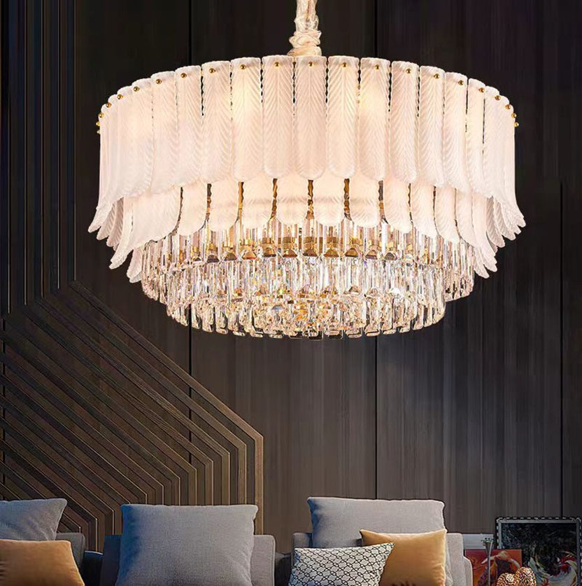 AURA Luxury Crystal Chandelier