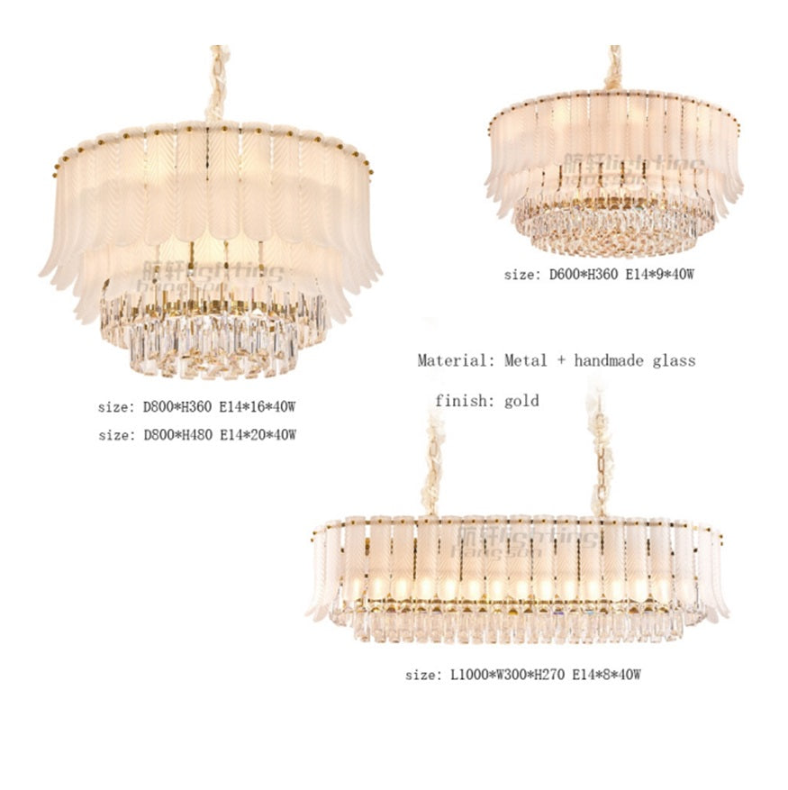 AURA Luxury Crystal Chandelier