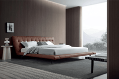 Genuine Leather Luxury Bed frame - Northern Interiors