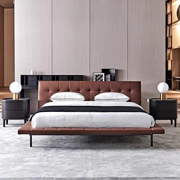 Genuine Leather Luxury Bed frame - Northern Interiors