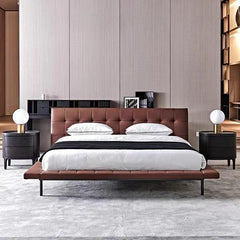 Genuine Leather Luxury Bed frame - Northern Interiors