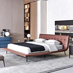 Genuine Leather Luxury Bed frame - Northern Interiors