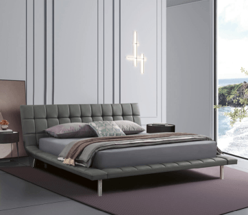 Genuine Leather Luxury Bed frame - Northern Interiors