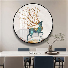 Majical Antlers Modern Wall Art - Northern Interiors