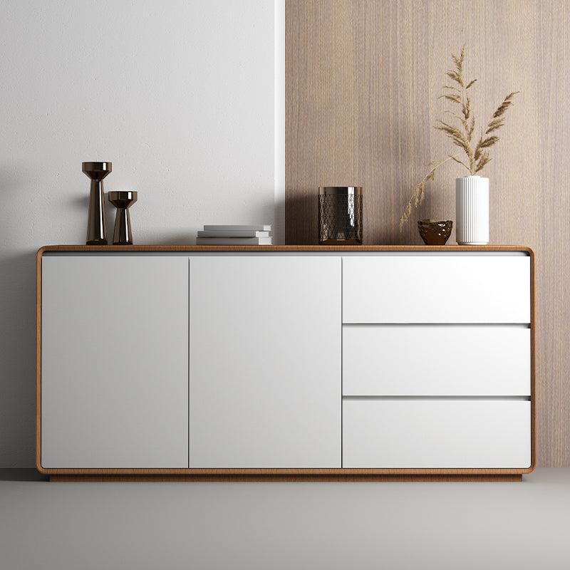 Nordic Oasis Walnut sideboard Cabinet - Northern Interiors