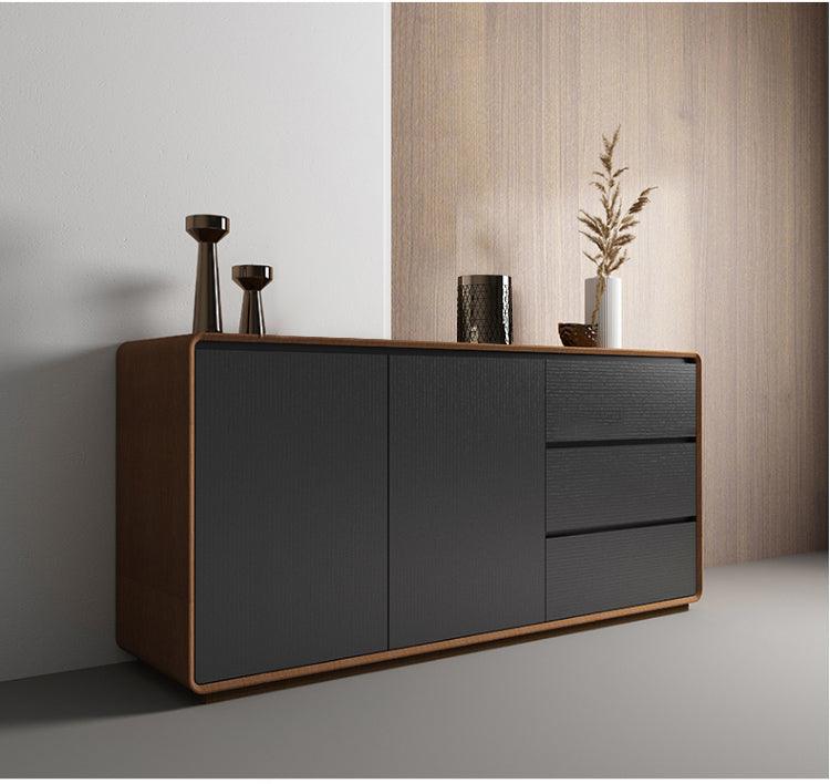 Nordic Oasis Walnut sideboard Cabinet - Northern Interiors