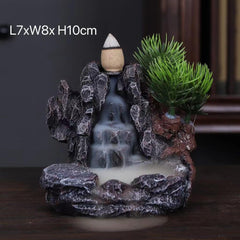 Smoke Waterfall Incense Burner Decoration - Northern Interiors