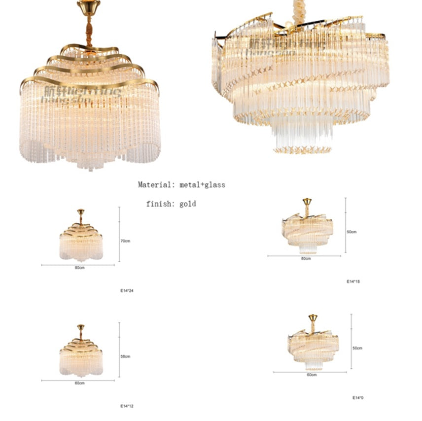 LUSTRE Luxury Crystal Chandelier