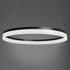 Modern Luxury Black LED Pendant Light - L - Northern Interiors